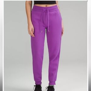 NWT Lululemon Scuba High-Rise Jogger Full Length in Moonlit Magenta